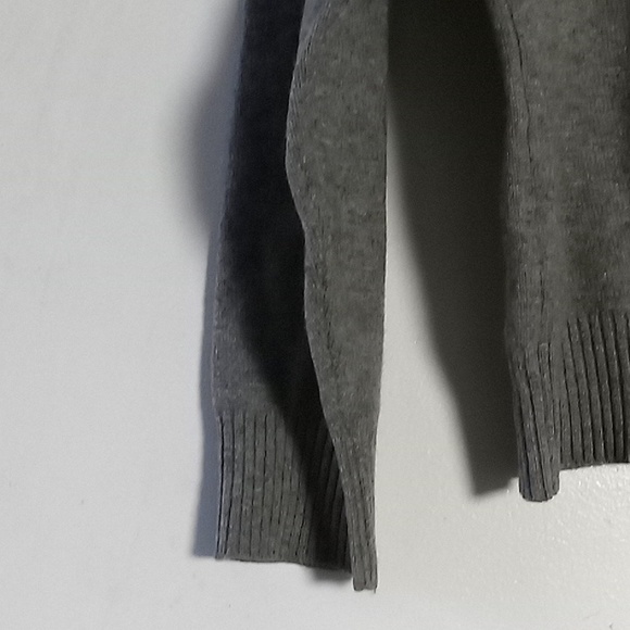 Women's light gray cashmere mock turtleneck size large casual corner signature - Picture 3 of 7